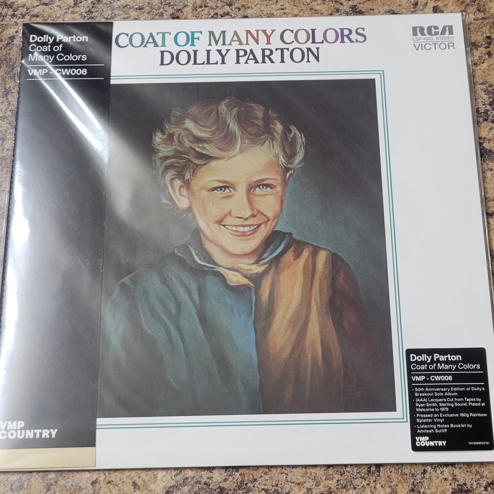 Dolly Parton - Coat of Many Colors Vinyl Record